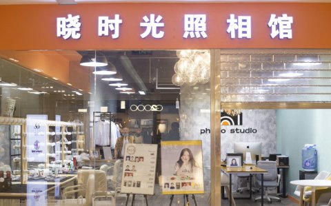室内摄影馆门头