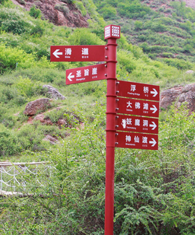 景区导向指示标识